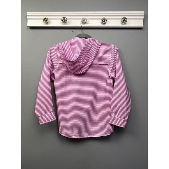 Properly Tied Inlet Cover‎ Up girls Youth Medium Striped Swim Cover up Beach - Picture 2 of 7